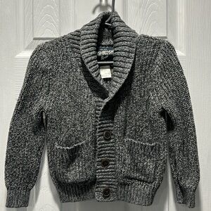 OshKosh B’gosh Shawl Cardigan Sweater Toddler Boys 2T